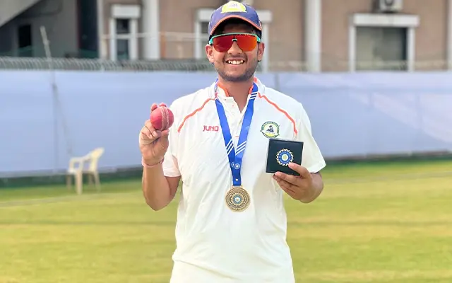 Harsh Dubey breaks records of most wickets in single Ranji Trophy edition