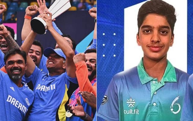 Rahul Dravid's son Anvay named in Karnataka’s Vijay Merchant Trophy probables