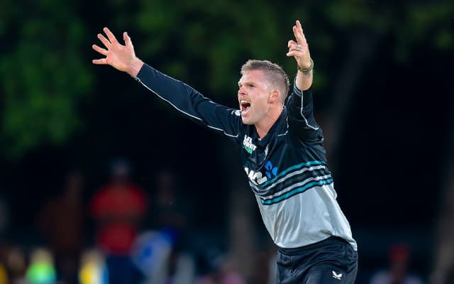 WATCH: Lockie Ferguson’s stunning hat-trick shatters Sri Lanka’s middle order as New Zealand defend 108