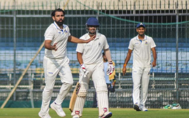 Ranji Trophy 2024-25: Mohammed Shami bags four against Madhya Pradesh on comeback.