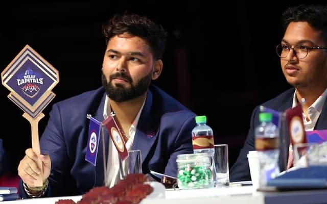 Rishabh Pant Auction