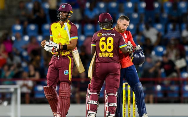 West Indies and England