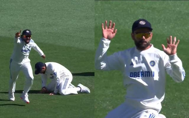 WATCH: Virat Kohli drops regulation catch of Marnus Labuchagne at slips, apologies