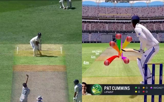 WATCH- Michael Hussey explains how Pat Cummins set up Rishabh Pant's dismissal