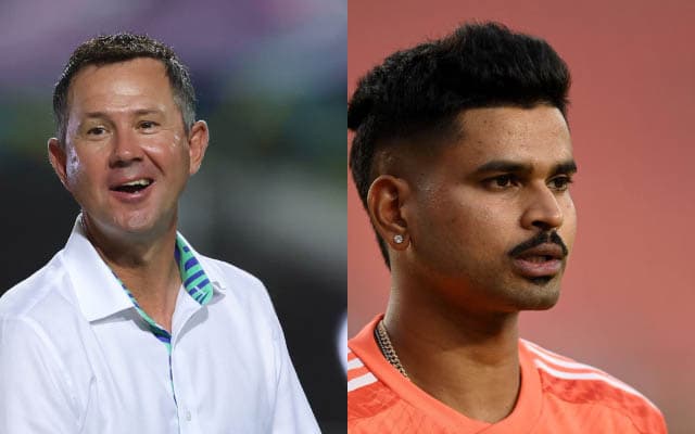 Ricky Ponting and Shreyas Iyer