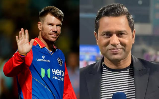 David Warner and Aakash Chopra