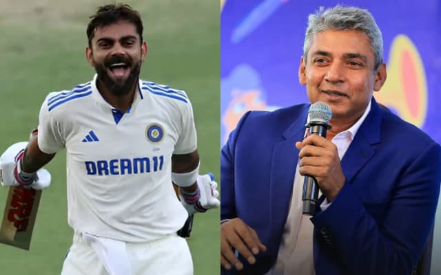 Virat Kohli and Ajay Jadeja