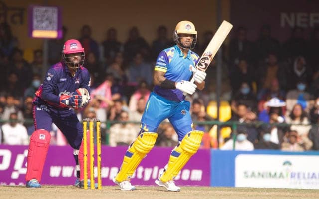 Shikhar Dhawan fails to convert his solid start into big knock on his Nepal Premier League debut