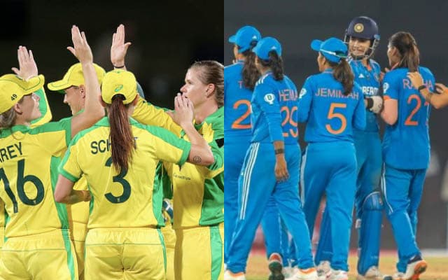 Australia Women and India Women.