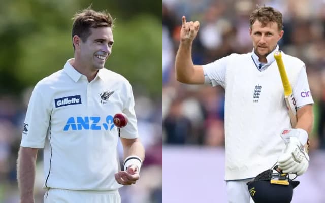 Tim Southee and Joe Root