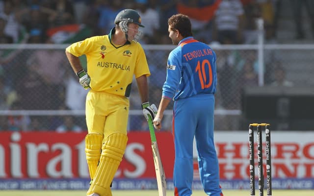 Sachin Tendulkar vs Australia Indian players with most matches against a single team