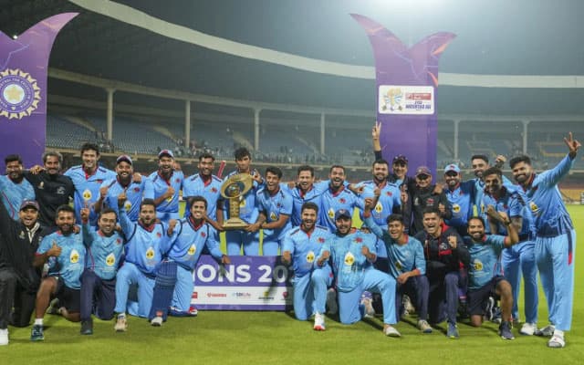 SMAT 2024: Mumbaikers do what they're known for to lift yet another silverware