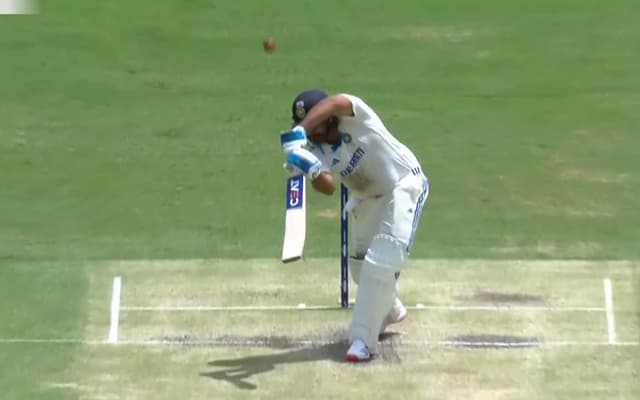 Watch: Rohit Sharma's misery with bat continues in Brisbane