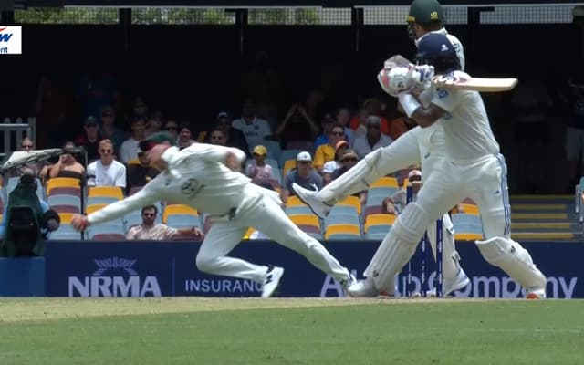 Watch: Steve Smith's one-handed stunner ends KL Rahul's classy knock in Brisbane