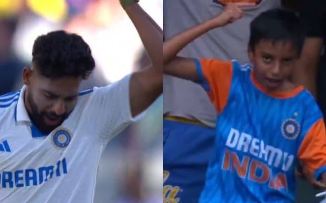 Watch: Young fan imitates Mohammed Siraj's sendoff to Travis Head, video goes viral