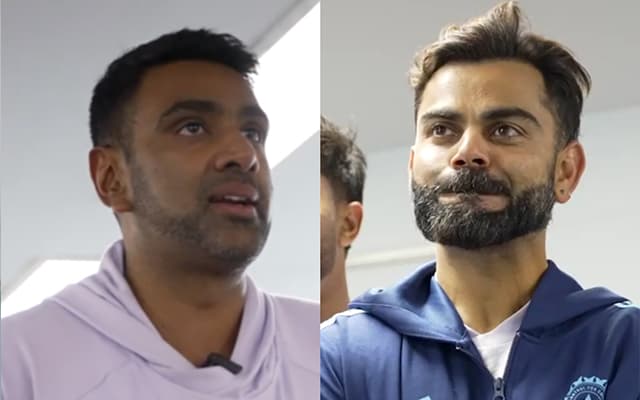 Ashwin and Kohli Emotional Speak