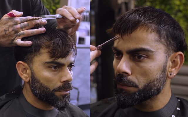 WATCH- Virat Kohli's viral Melbourne makeover - Cricket star's trendsetting haircut by Jordan Tabakman