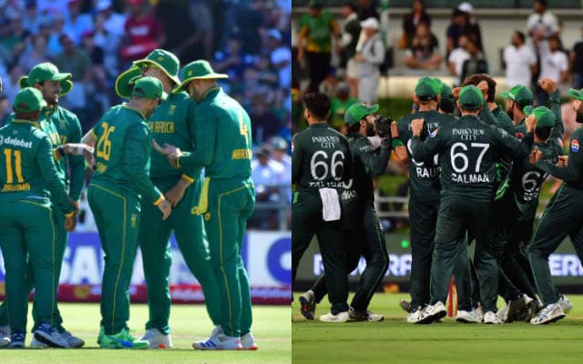 South Africa vs Pakistan.