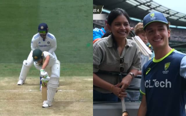 WATCH: Ravindra Jadeja ends Sam Konstas’ phenomenal debut, youngster takes selfie with fans after dismissal