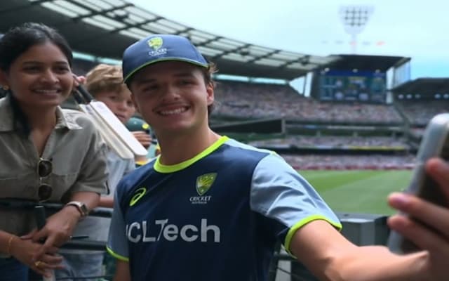 Sam Konstas under trouble for taking selfie with fans during MCG Test, may face financial penalty