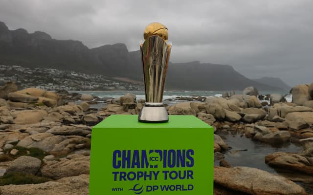 Champions Trophy 2025 Trophy Tour with inspires cricket fans across South Africa