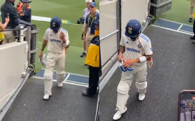 Watch: Virat Kohli confronts spectator after dismissal at MCG, video ...