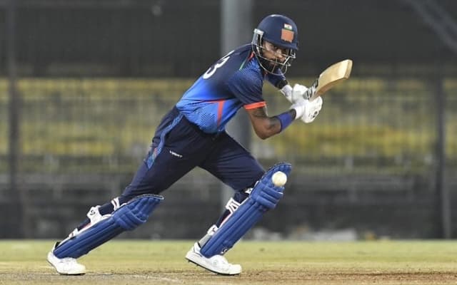 Vijay Hazare Trophy- Hardik Pandya gets dismissed cheaply on his 50-over format return