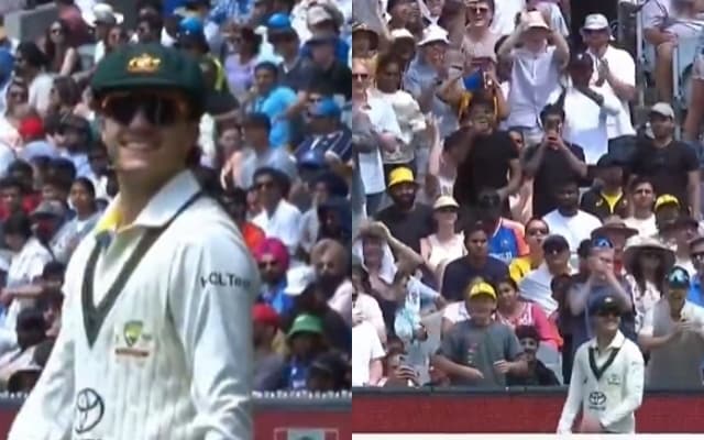 WATCH: Sam Konstas mimics Virat Kohli's shoulder push