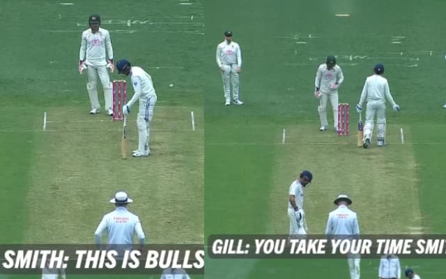 'Nobody says anything to you' - Shubman Gill's retort to Steve Smith moments before dismissal