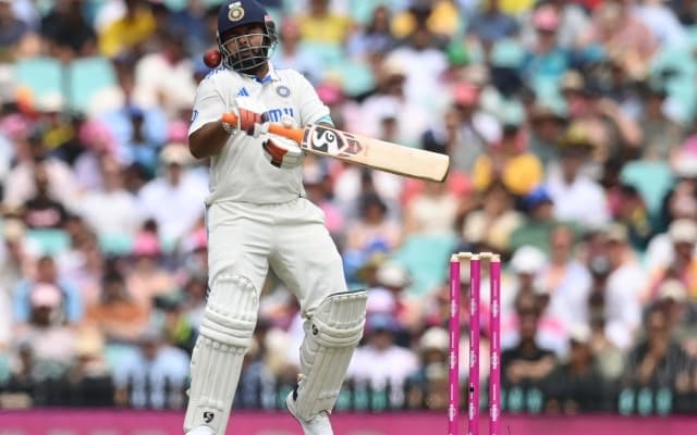 Rishabh Pant on defensive knock in Sydney.