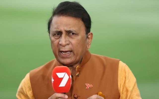 Sunil Gavaskar.