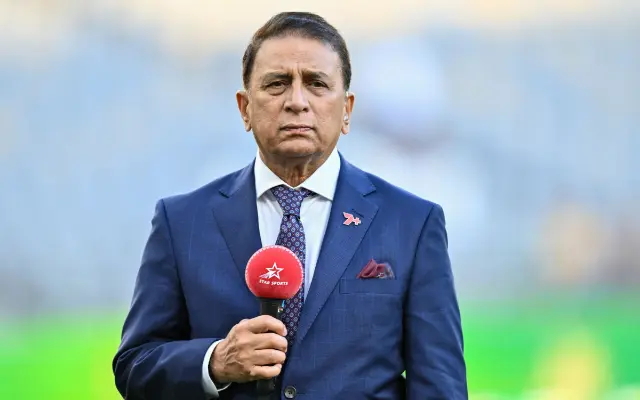 Sunil Gavaskar.