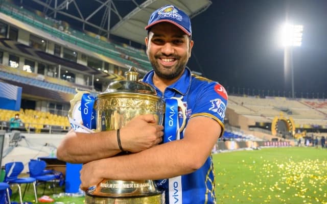 WATCH- Mumbai Indians celebrate Rohit Sharma's remarkable 14-year journey; video goes viral