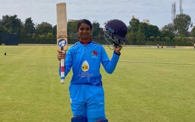 14-year-old Ira Jadhav smashes record triple century in U19 Women’s One Day Trophy