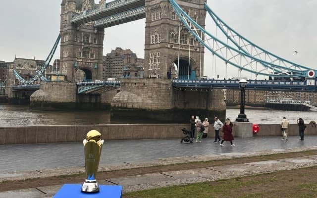 ICC Men’s Champions Trophy 2025 Trophy Tour during England tour