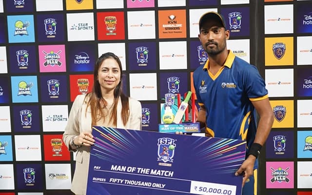 ISPL 2025: Vishwajit Thakur leads Falcon Risers Hyderabad to commanding win