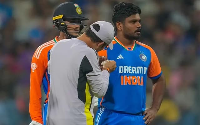 Reports: Sanju Samson ruled out of cricket for at least five-six weeks