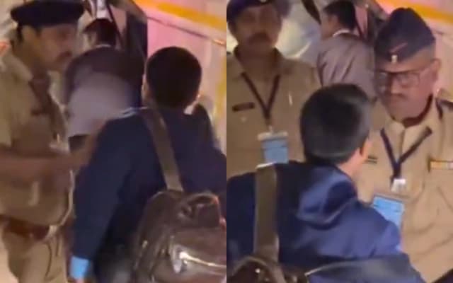 Nagpur police stops India team member