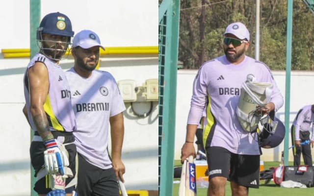 IND vs ENG 2025: Virat Kohli, Rohit Sharma grind out in nets ahead of Nagpur ODI