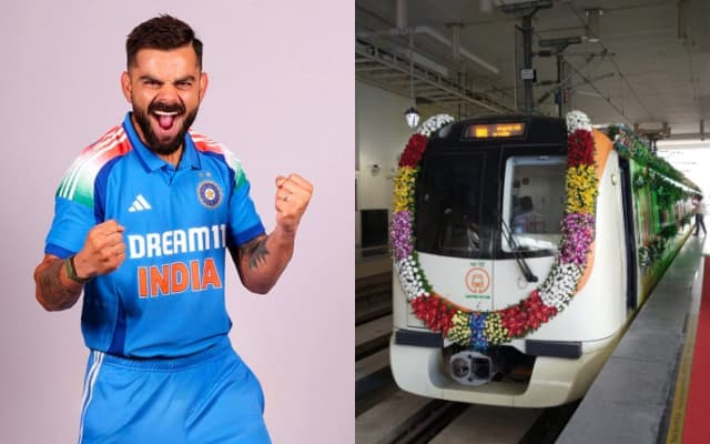 Virat Kohli and Nagpur Metro