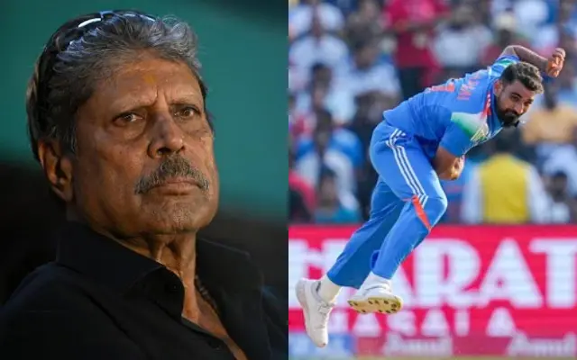 Kapil Dev and Mohammed Shami