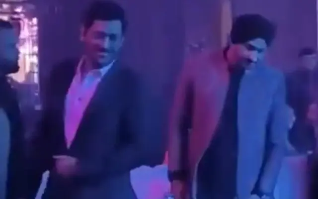 WATCH- Harbhajan Singh's awkward reunion with MS Dhoni goes viral