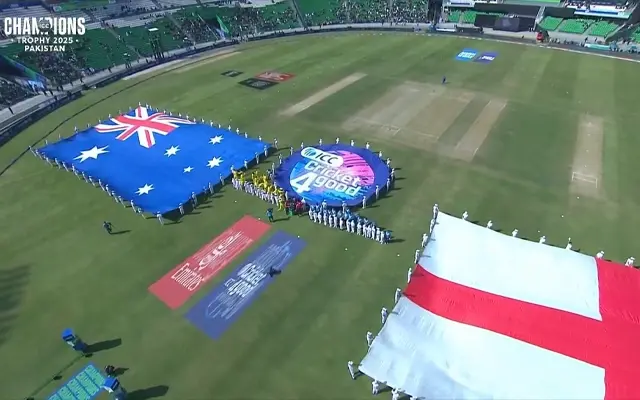 Watch: Indian National Anthem mistakenly played for Australia before Champions Trophy game vs England