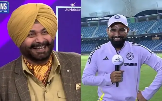 'I only have one meal daily' - Shami's cheeky reply to Navjot Singh Sidhu's weight loss query