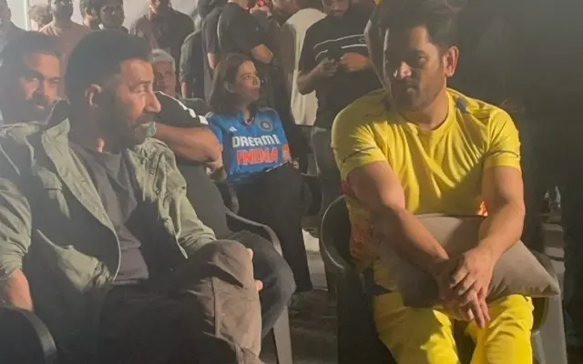 MS Dhoni and Sunny Doel