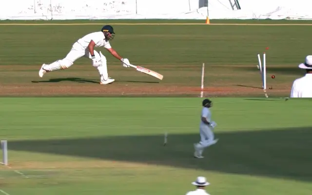 Watch: Karun Nair throws bat away in angst after unfortunate dismissal in Ranji Trophy 2024-25 final