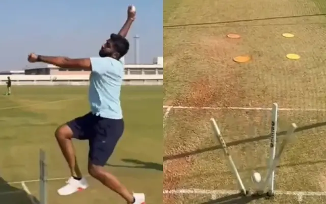 Watch: Jasprit Bumrah shatters stumps on return after back injury