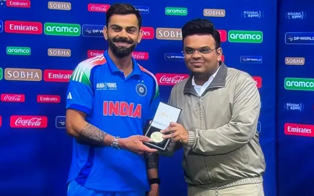 Virat Kohli and Jay Shah