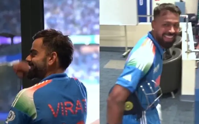 Virat Kohli and Hardik Pandya.