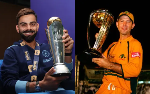 Virat Kohli and Ricky Ponting